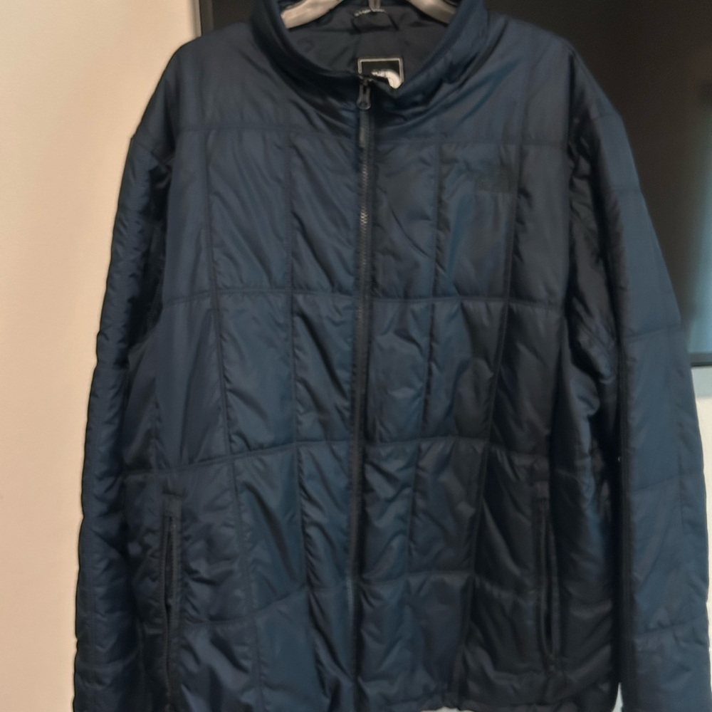 The North Face Men's Dark Blue Puffer Jacket